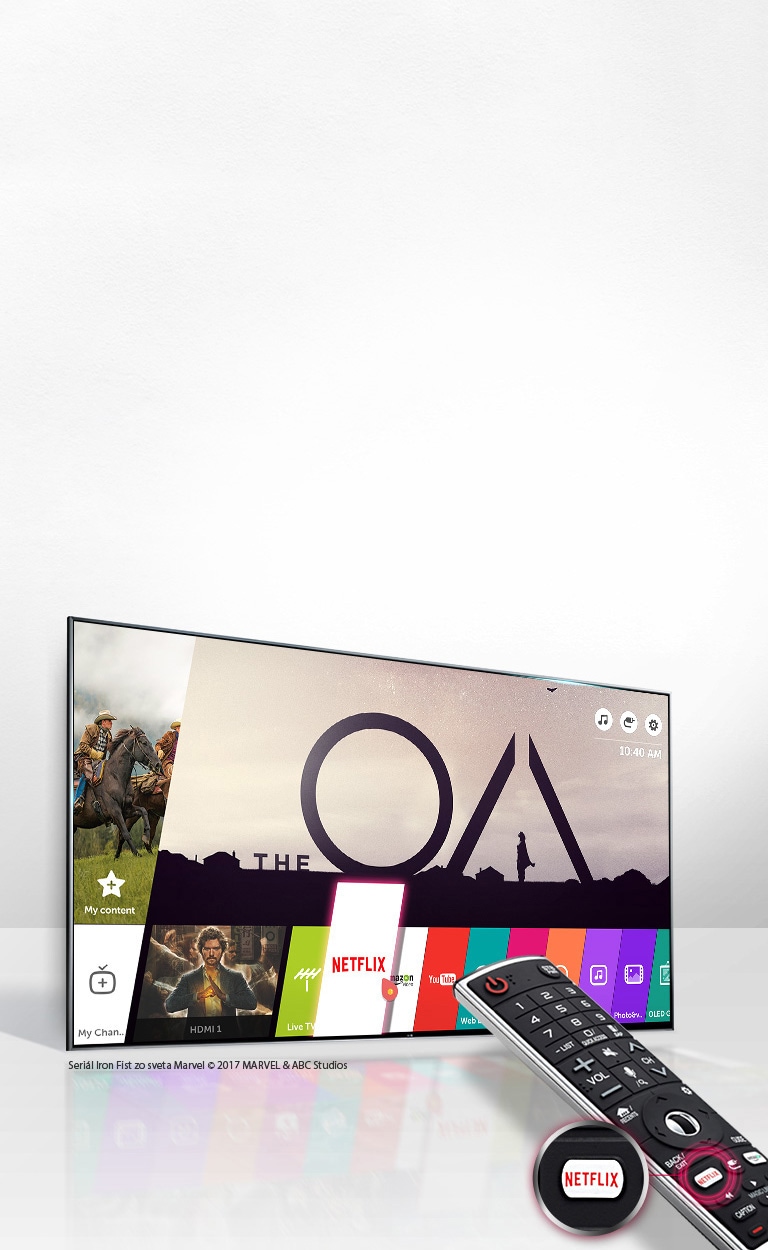 Rýchly prístup k 4K HDR obsahu služby Netflix<br>2