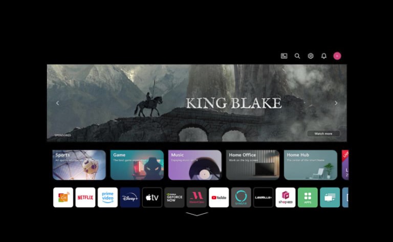 Na obrazovke televízora sa zobrazuje aktivácia funkcie Rýchla karta.