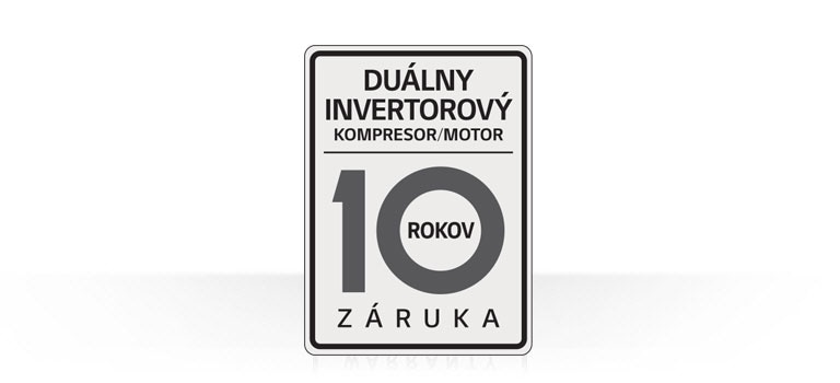 Dvojitá záruka až 10 rokov2