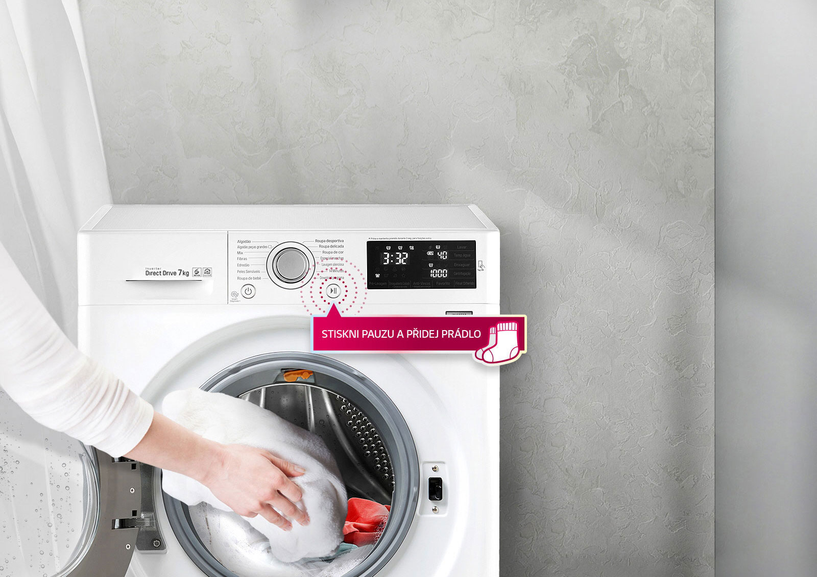 Pridajte oblečenie uprostred prania1