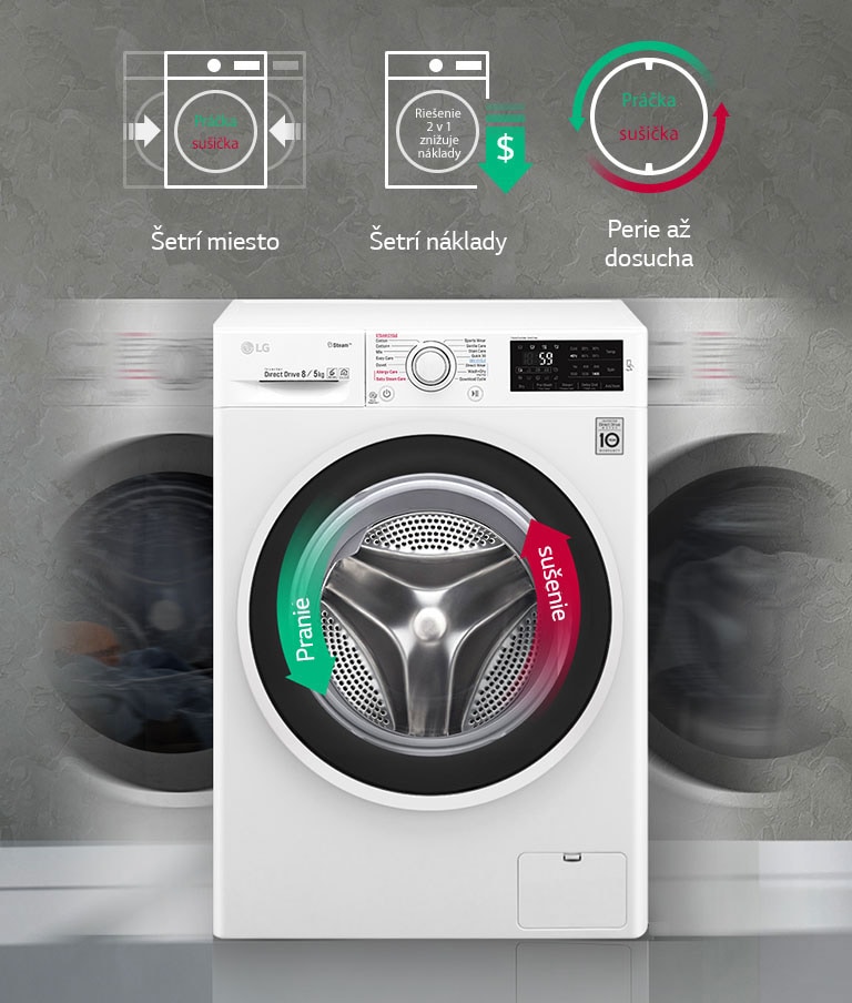 Práčka a sušička v jednom