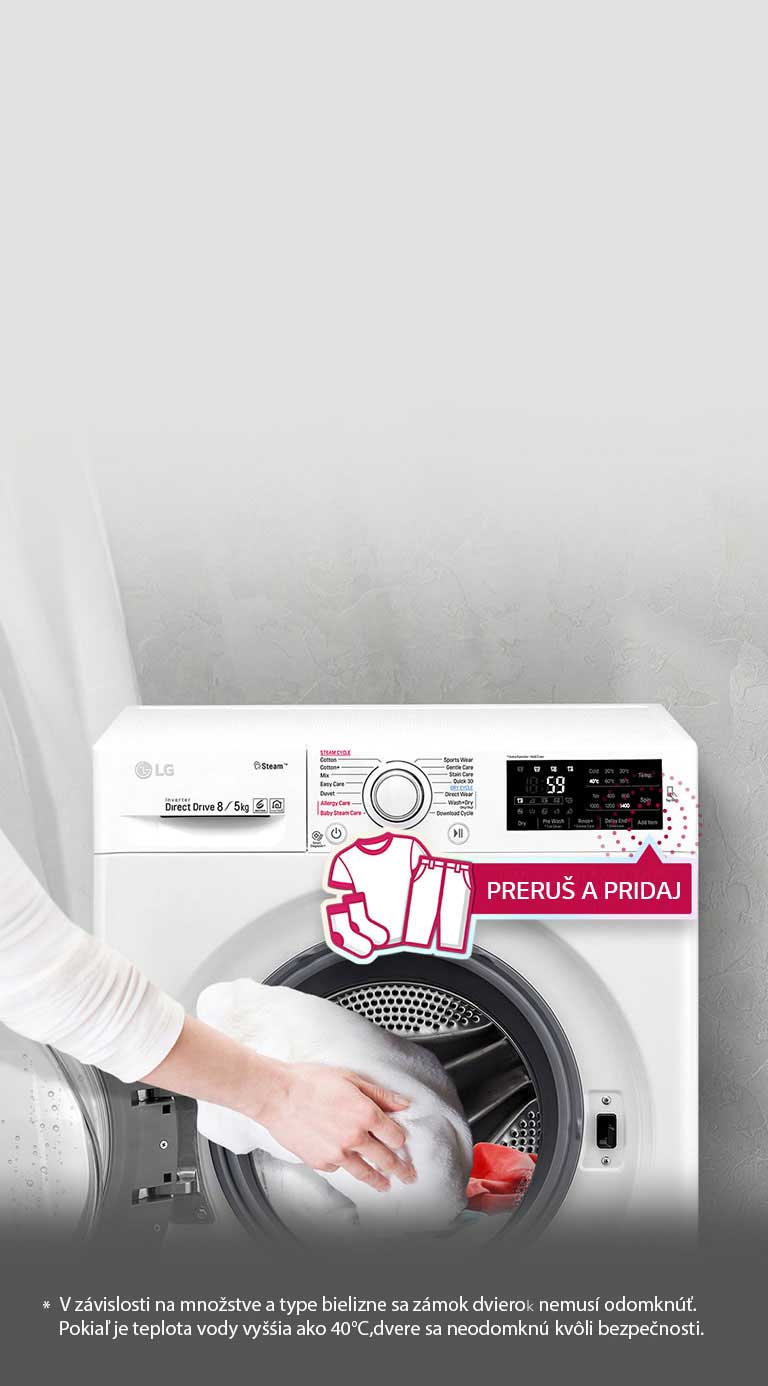 Pridajte zabudnuté oblečenie aj uprostred prania2