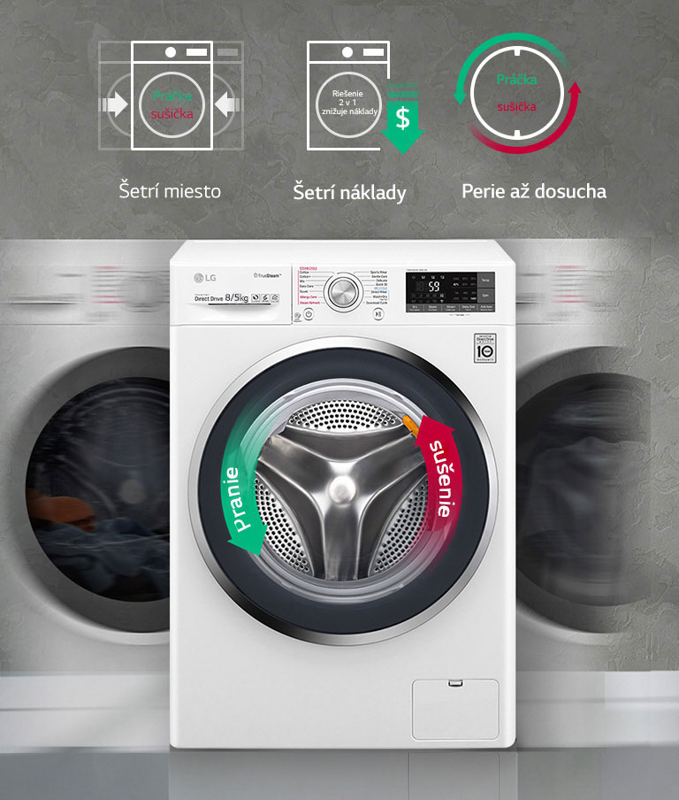 Práčka a sušička v jednom