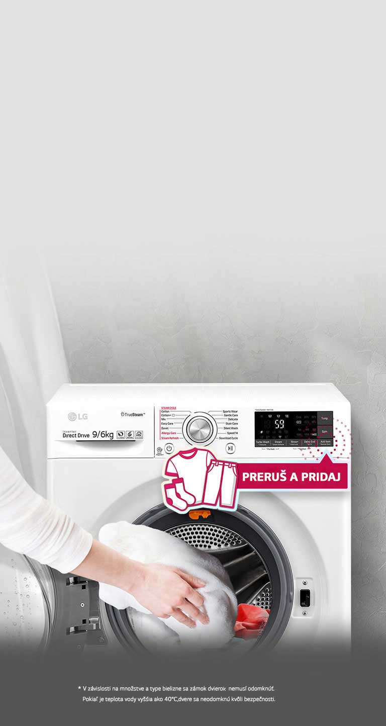 Pridajte zabudnuté oblečenie aj uprostred prania2