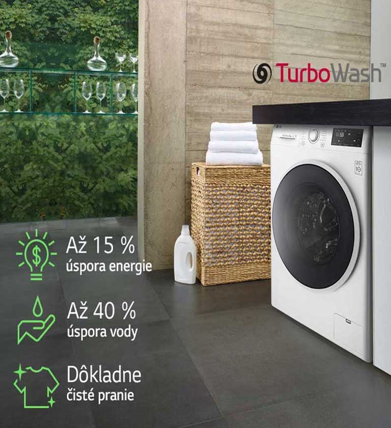 Účinnosť technológie TURBOWASH™