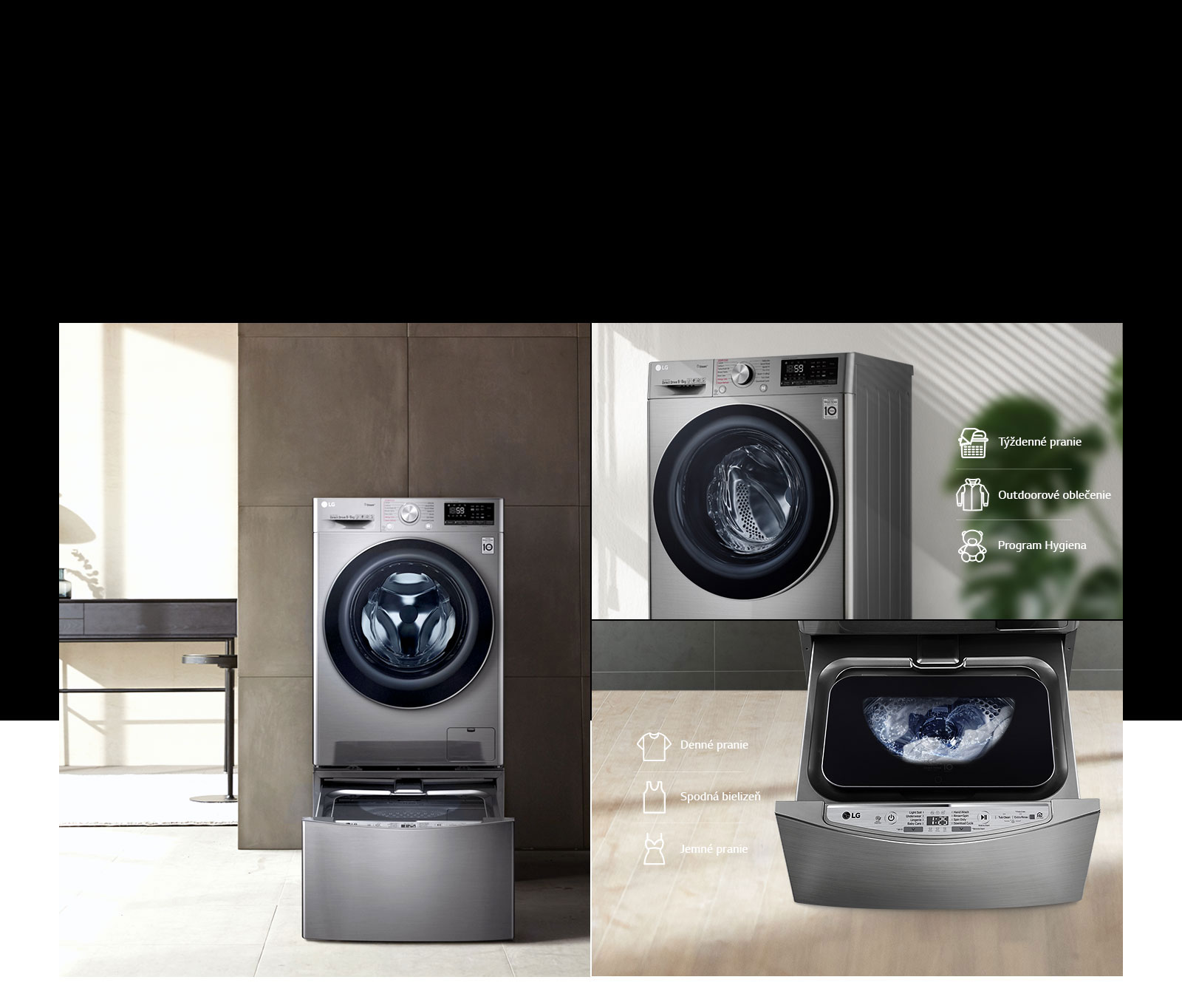 Kompatibilné s technológiou TWINWash™ Mini1