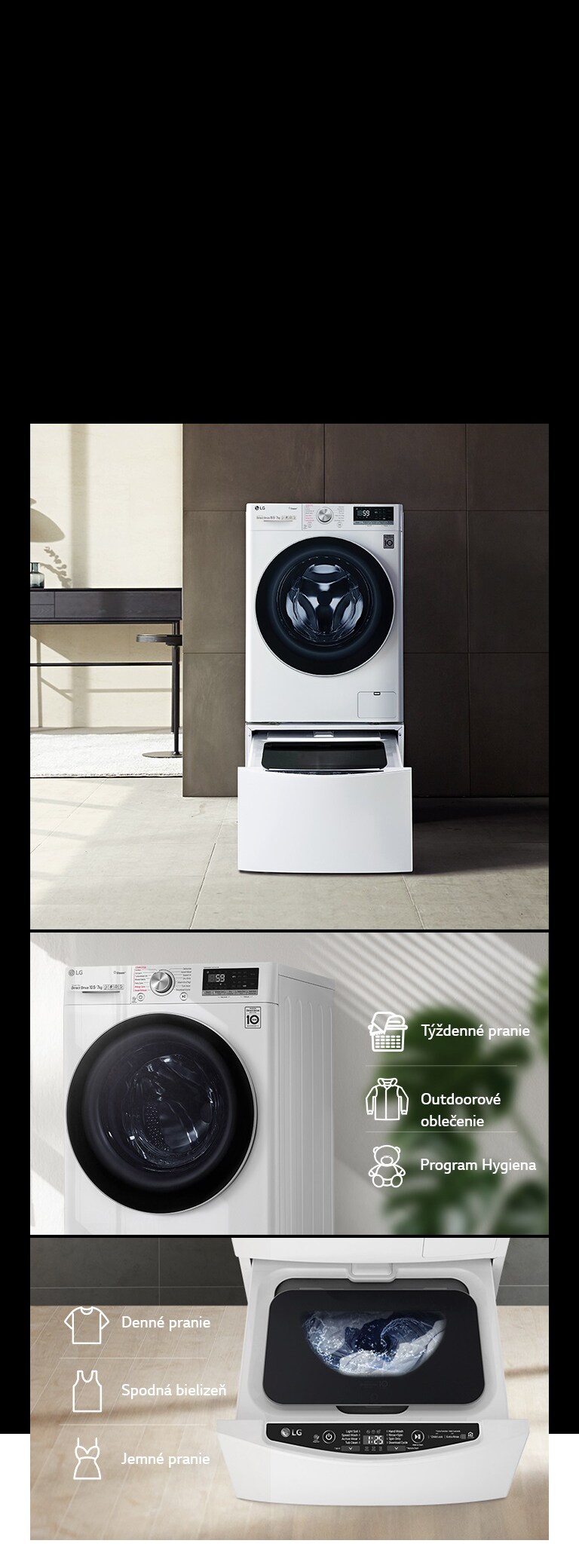 Kompatibilné s technológiou TWINWash™ Mini2