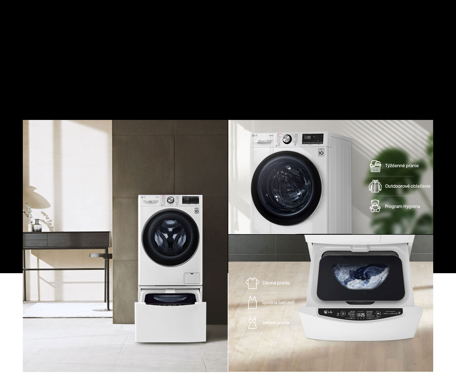 Kompatibilné s technológiou TWINWash™ Mini1