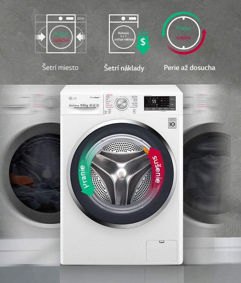 Práčka a sušička v jednom