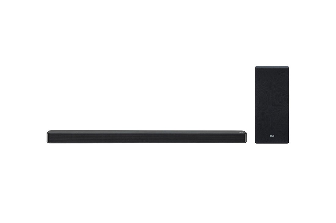 LG Sound Bar 3.1 | Bezdrôtový subwoofer | Multi Bluetooth | Hudobný výkon 420 W | DTS Virtual: X | FM rádio | Audioprevodník HiFi DAC 24bit - 96kHz, SL6YF