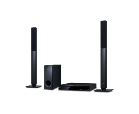 LG 2.1 KANÁLOVÝ 3D BLU-RAY SYSTÉM DOMÁCEHO KINA, 3D PRIESTOROVÝ ZVUK, SMART TV, HUDOBNÝ VÝKON 204W, BH4530D