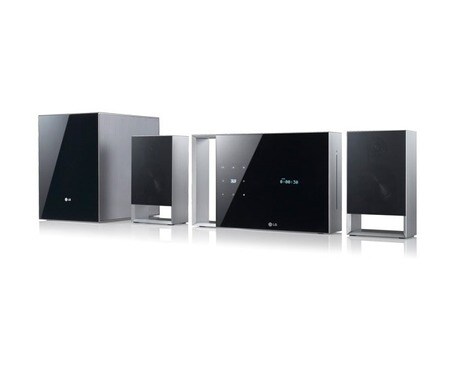 LG Štýlový 2.1-kanálový 3D Blu-ray systém domáceho kina, Smart TV, hudobný výkon 400 W, 2x optický vstup, USB direct ripping, vstavaná WiFi, WiFi Direct, BH5320F, thumbnail 2