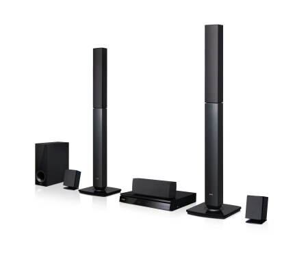 LG 5.1Ch 3D Blu-ray systém domáceho kina, hudobný výkon 1000W, Bluetooth, Režim Private Sound, Dolby Digital / DTS , BH6440P