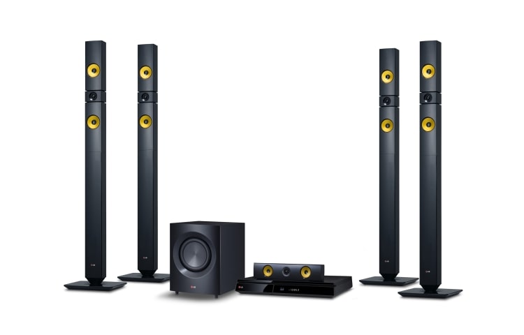 LG 5.1 KANÁLOVÝ 3D BLU-RAY SYSTÉM DOMÁCEHO KINA, 3D PRIESTOROVÝ ZVUK, SMART TV, HUDOBNÝ VÝKON 1200W, BH7530T, thumbnail 1