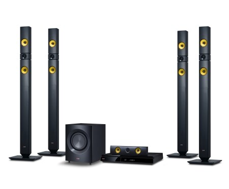 LG 5.1 KANÁLOVÝ 3D BLU-RAY SYSTÉM DOMÁCEHO KINA, 3D PRIESTOROVÝ ZVUK, SMART TV, HUDOBNÝ VÝKON 1200W, BH7530T