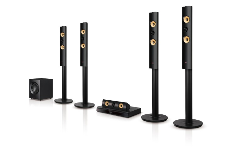 LG 5.1 Ch 3D Blu-ray systém domáceho kiná, hudební výkon 1200W, Upscaling na 4K, Miracast/Wifi/Bluetooth, BH7540T, thumbnail 1