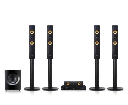 LG 5.1 Ch 3D Blu-ray systém domáceho kiná, hudební výkon 1200W, Upscaling na 4K, Miracast/Wifi/Bluetooth, BH7540T, thumbnail 8