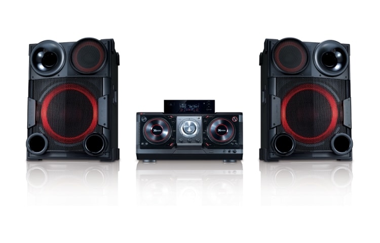 LG Mikro Hi-Fi systém s CD prehrávačom, výkon 2300 W, Bluetooth, USB vstup, Portable In, CM9730, thumbnail 1