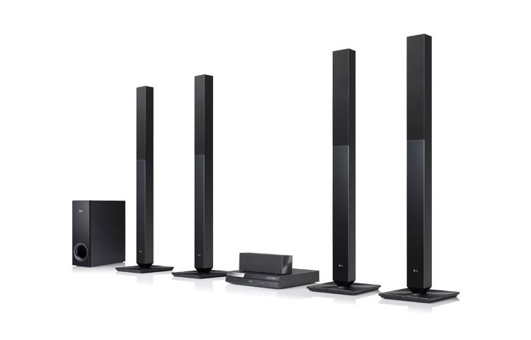 LG 5.1-kanálový DVD systém domáceho kina, hudobný výkon 850 W, USB direct ripping, 1x optický výstup, DH6520T, thumbnail 1