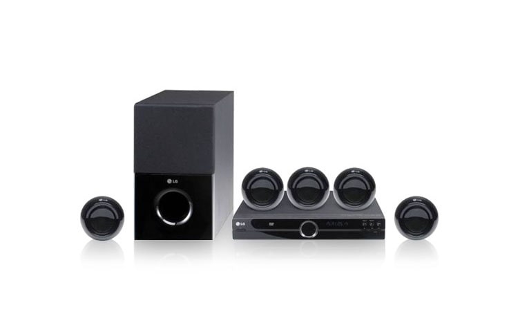 LG 5.1 DVD home cinema system, HT304SU, thumbnail 1