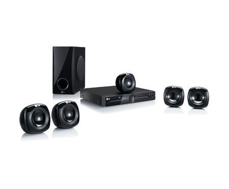 LG 5.1 kanálový DVD systém domáceho kina s výkonom 300W, HT305SU