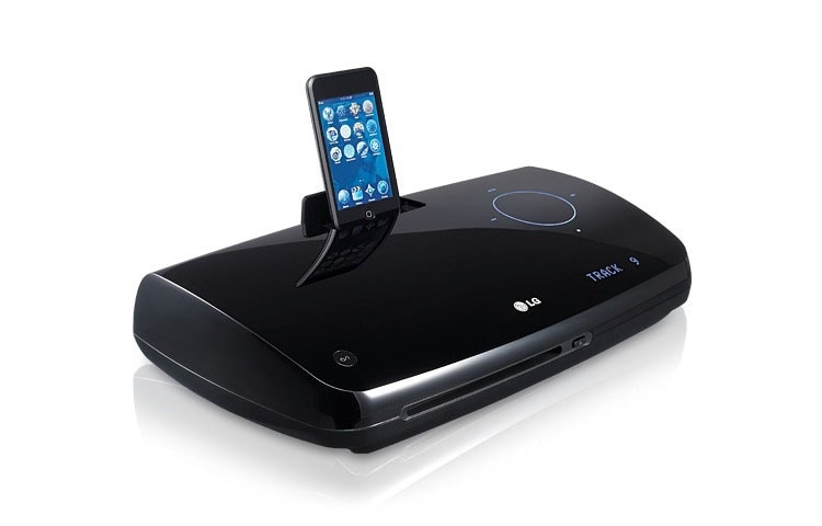 LG 2.1 DVD home cinema system with iDock, HT33S, thumbnail 2