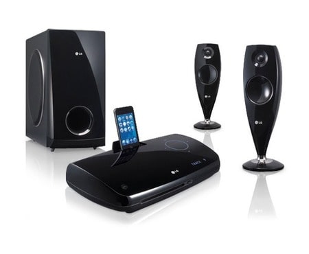 LG 2.1 DVD home cinema system with iDock, HT33S, thumbnail 6