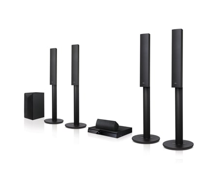 LG 3D Blu-ray™ / DVD Home Theater System, LHB655