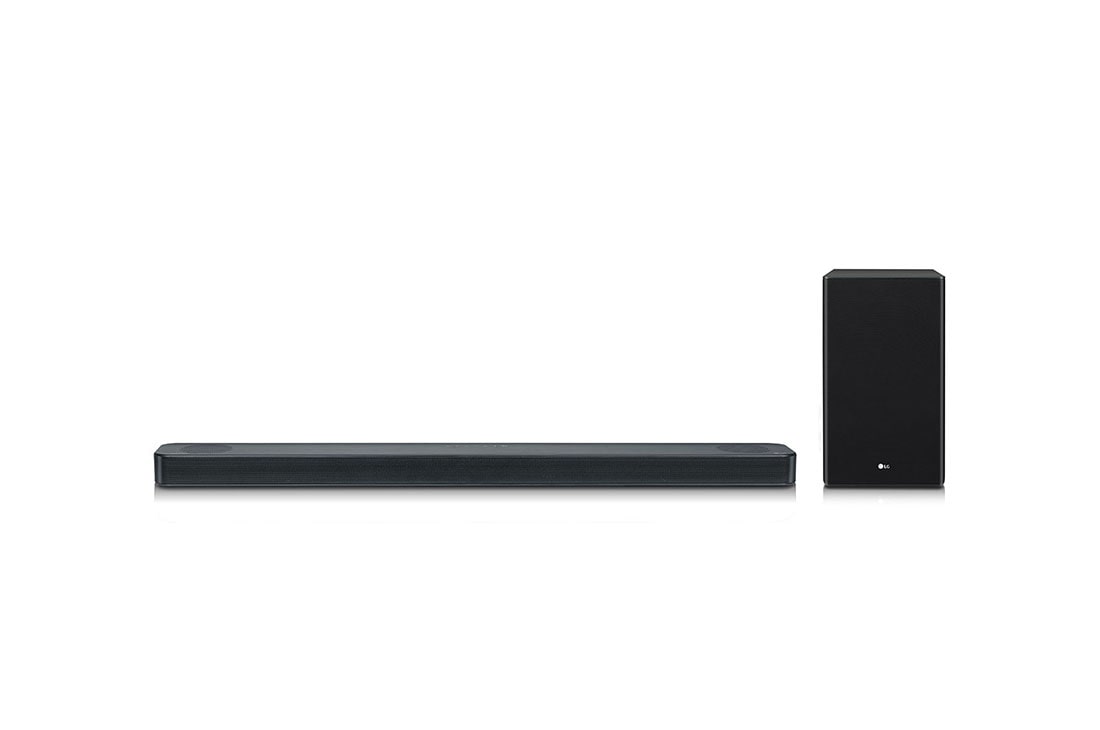 LG Sound Bar 3.1.2 | Bezdrôtový subwoofer | Multi Bluetooth | Hudobný výkon 440 W | DTS Virtual: X | Google Multi Zone | Audioprevodník HiFi DAC 24bit - 96kHz, SL8Y