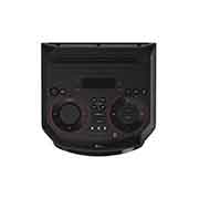 LG XBOOM RN5 Audio systém, pohľad zhora pootočený o -15 stupňov, RN5, thumbnail 5