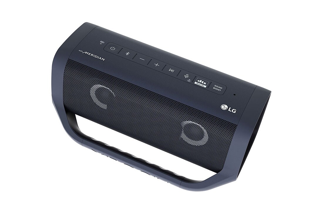 LG PN5 Audio systém, Pohľad z pravej hornej strany z uhla 32 stupňov na LG XBOOM Go., PN5, thumbnail 10