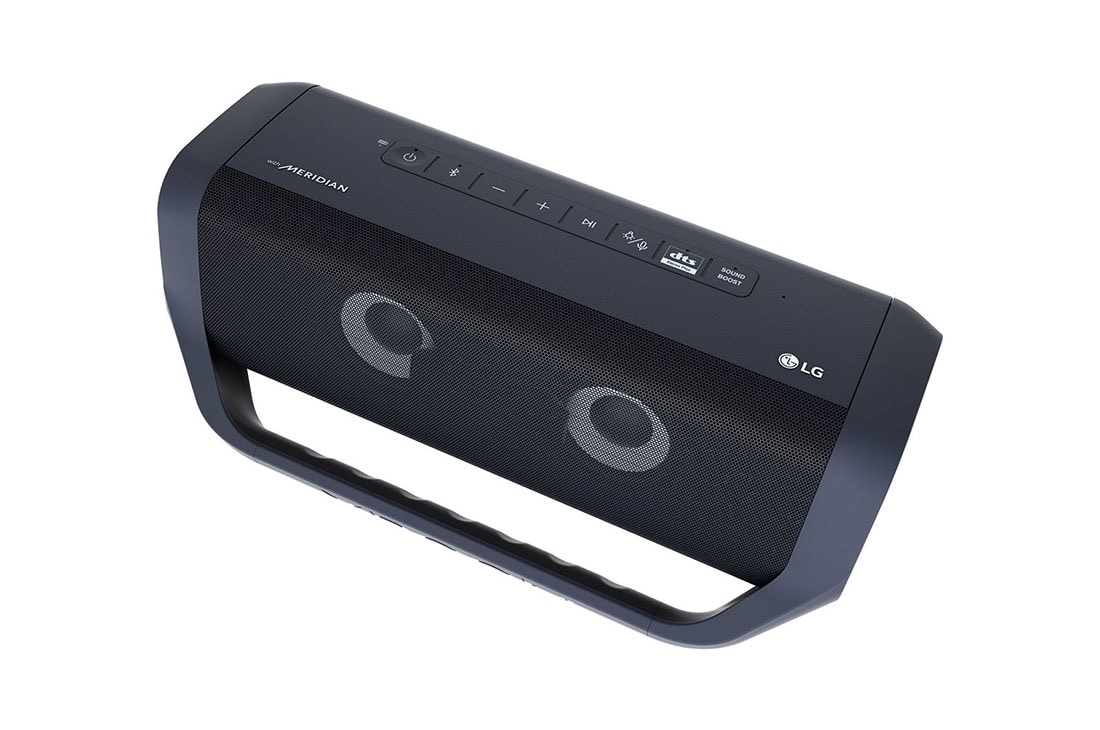 LG PN7 Audio systém, Pohľad z pravej hornej strany z uhla 30 stupňov na LG XBOOM Go., PN7, thumbnail 10