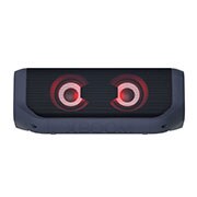 LG PN7 Audio systém, Pohľad spredu na LG XBOOM Go s červeným osvetlením, PN7, thumbnail 2