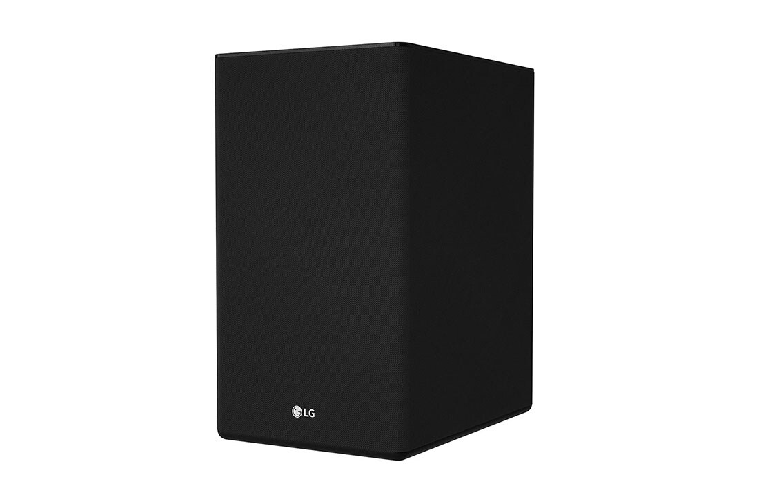 LG SN8Y - LG Sound Bar, pohľad sprava na subwoofer pootočený o 30 stupňov, SN8Y, thumbnail 11