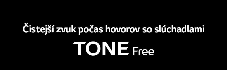 Acesta arată marginea unei căști intra-auriculare TONE Free și a controlerului său tactil.