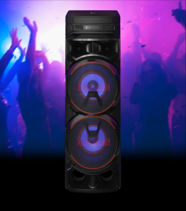 Video s ukážkou rôznych možností osvetlenia reproduktora LG RNC9.