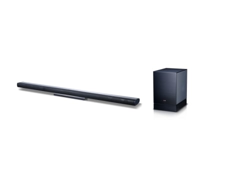 LG 2.1 kanálový Sound Bar, hudobný výkon 310W, možnosť pripevnenia na stenu, Optický vstup, Bluetooth, možnosť pripojenia externého HDD, NB4530A, thumbnail 2