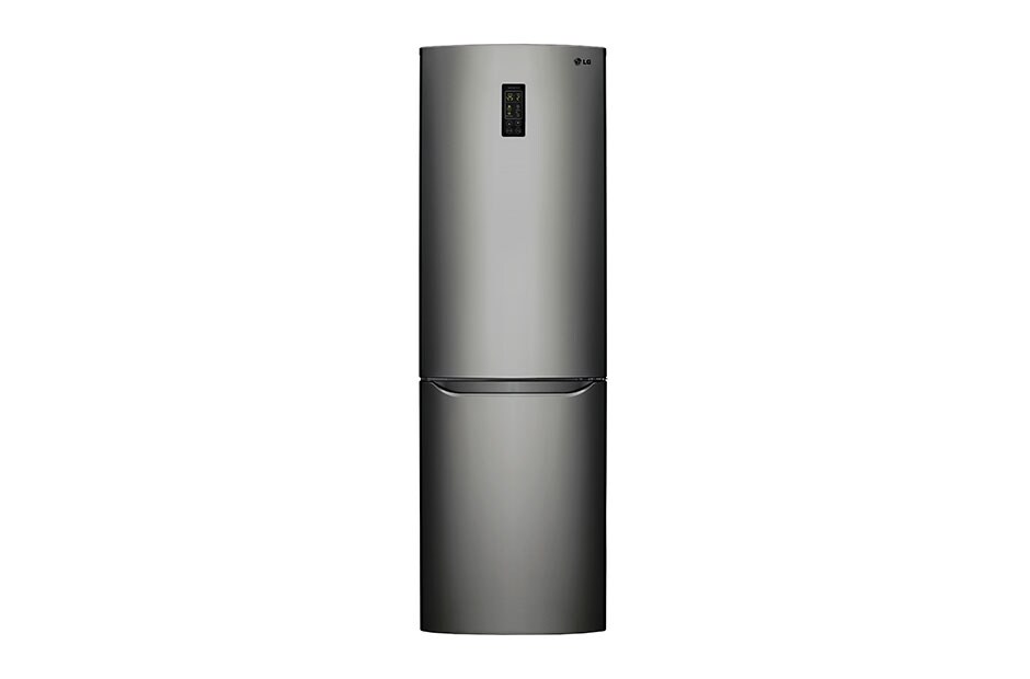 LG Hrubý objem 354l | 236 kWh/rok | LG Lineárny invertorový kompresor | LG Total No Frost | Multi-Air Flow™ | NatureFRESH | Vonkajší LED displej | Smart Diagnosis™, GBB329DSDZ