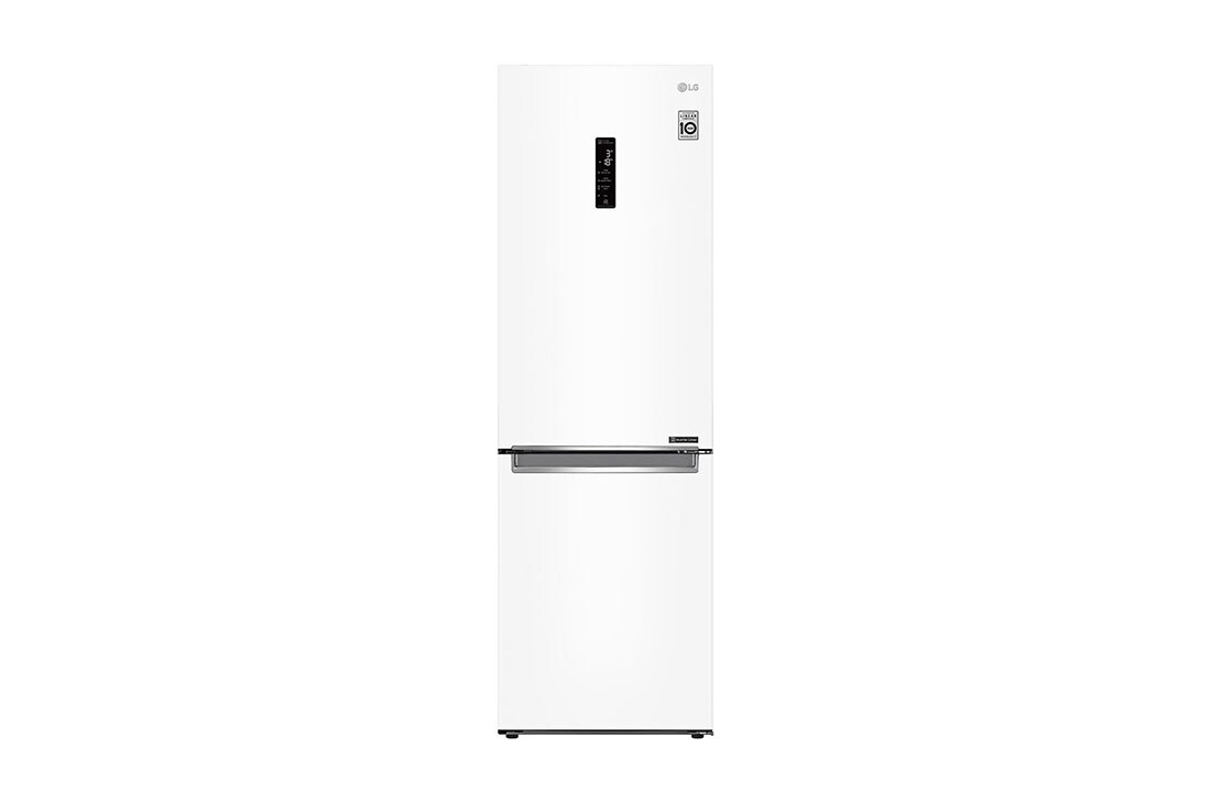 LG Kombinovaná chladnička | E (v rozsahu A až G) | Hrubý objem 374 l | 267 kWh/rok | LG Lineárny invertorový kompresor | LG Total No Frost | DoorCooling+™ | Vonkajší LED displej | LG ThinQ™ + WiFi, GBB71SWDZN