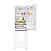 LG Kombinovaná chladnička | E (v rozsahu A až G) | Hrubý objem 374 l | 267 kWh/rok | LG Lineárny invertorový kompresor | LG Total No Frost | DoorCooling+™ | Vonkajší LED displej | LG ThinQ™ + WiFi, GBB71SWDZN, thumbnail 4