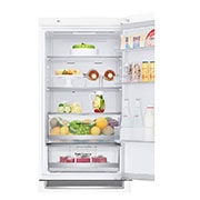 LG Kombinovaná chladnička | E (v rozsahu A až G) | Hrubý objem 374 l | 267 kWh/rok | LG Lineárny invertorový kompresor | LG Total No Frost | DoorCooling+™ | Vonkajší LED displej | LG ThinQ™ + WiFi, GBB71SWDZN, thumbnail 14