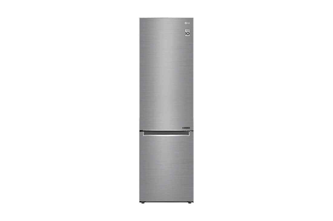 LG E | Hrubý objem 419 l | 268 kWh/rok | LG Lineárny invertorový kompresor | LG Total No Frost | DoorCooling+™ | Vnútorný LED displej | Smart Diagnosis™, GBB62PZJZN