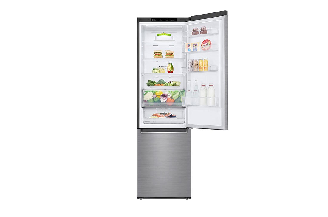 LG E | Hrubý objem 419 l | 268 kWh/rok | LG Lineárny invertorový kompresor | LG Total No Frost | DoorCooling+™ | Vnútorný LED displej | Smart Diagnosis™, GBB62PZJZN, thumbnail 13