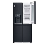LG Americká chladnička | F | 508 l | Lineárny kompresor | Door cooling | InstaView Door-in-Door™, GMX844MCKV, thumbnail 3