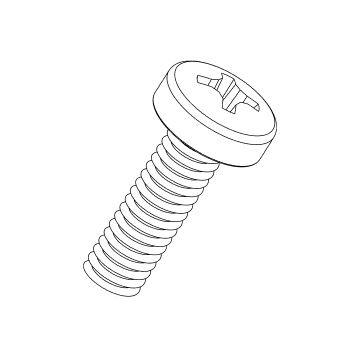 Skrutka pre str. pánt, bočná konzola (metrická)