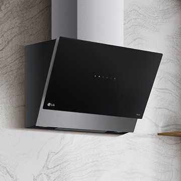 Odsávač pár LG nainštalovaný.