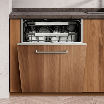 Umývačka riadu LG nainštalovaná.