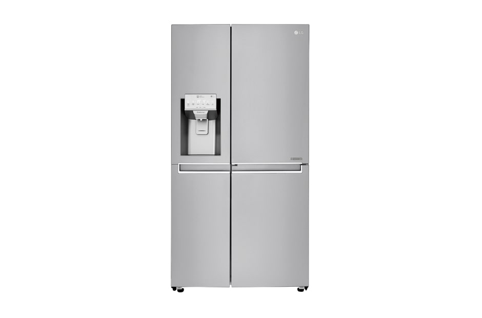 LG Door-in-Door™ | F | Hrubý objem 668 l | 376 kWh/rok | LG Lineárny invertorový kompresor | LG Total No Frost | Multi-Air Flow™ | Vonkajší LED displej | Nápojový automat | Pure N Fresh™, GSJ961NEBZ