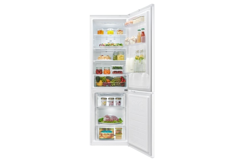 LG Hrubý objem 348 l | 290 kWh/rok | LG Lineárny invertorový kompresor |  LG Total No Frost | Multi-Air Flow™ | NatureFRESH | Vnútorný LED displej | Smart Diagnosis™, GBB59SWRVS, thumbnail 2