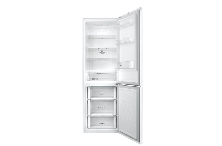 LG Hrubý objem 348 l | 290 kWh/rok | LG Lineárny invertorový kompresor |  LG Total No Frost | Multi-Air Flow™ | NatureFRESH | Vnútorný LED displej | Smart Diagnosis™, GBB59SWRVS, thumbnail 3